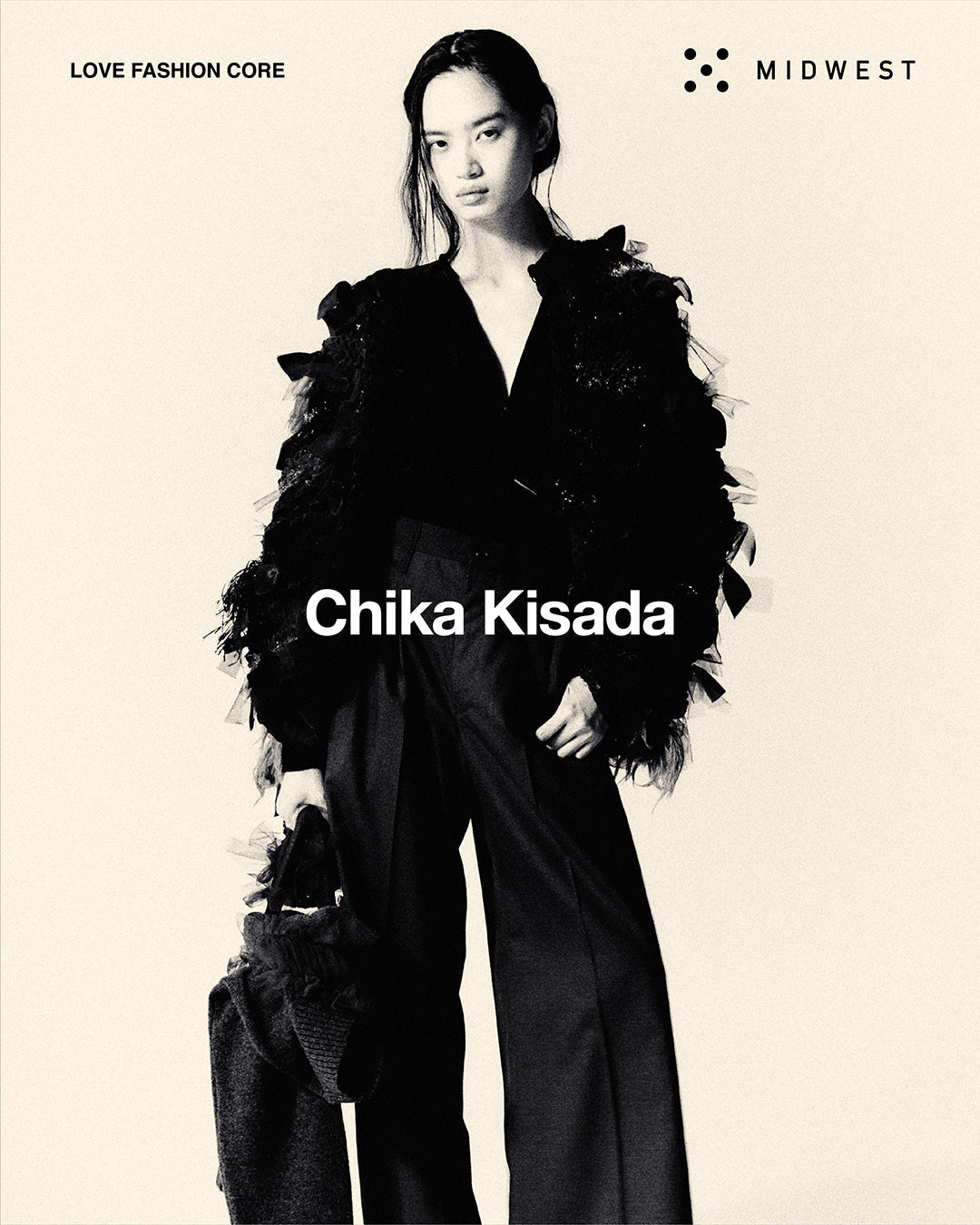 Chika Kisada チュール　ジャケット　梨花 New Arrivals Chika Kisada 2026AW「Verge(ヴァージ)」— 蕾が花開く