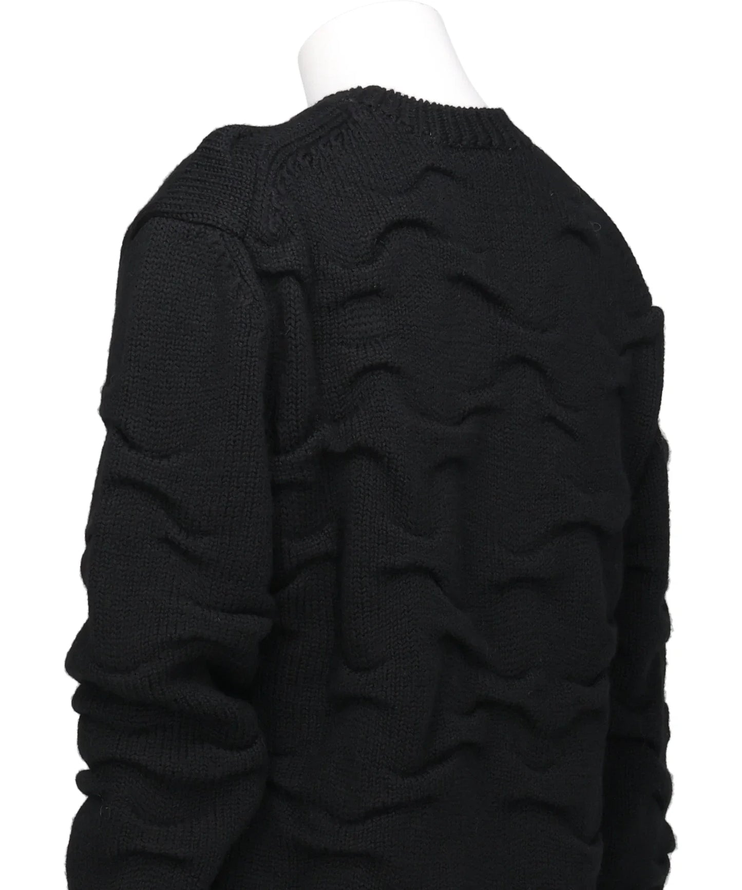 TUCK STITCHED KNIT SWEATER