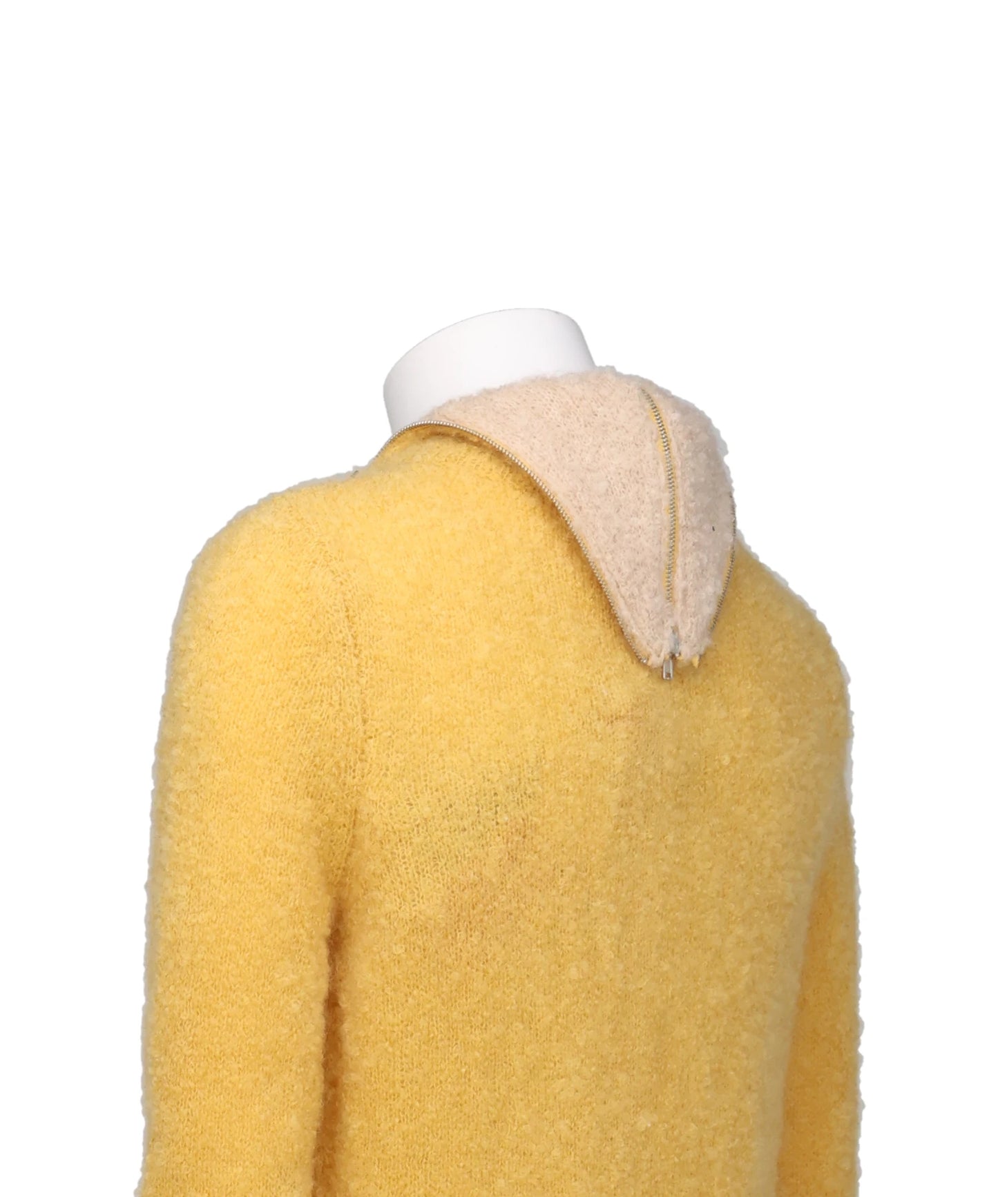 MOHAIR BANANA ZIP JUMPER