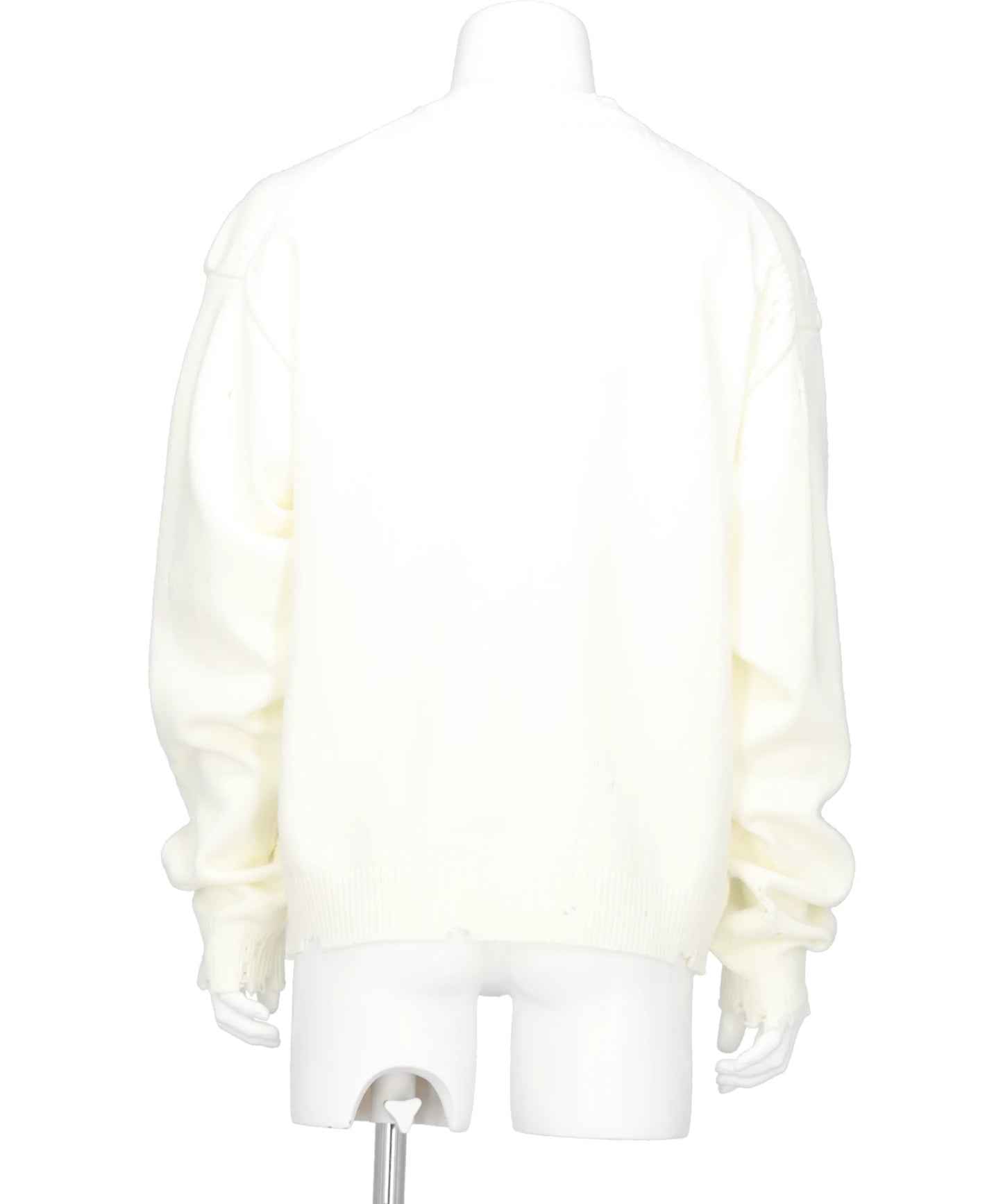 LETTERED KNIT PULLOVER