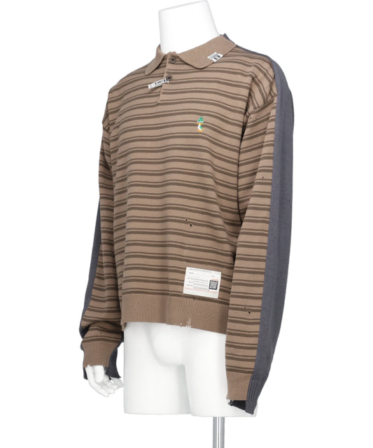 COMBINED KNIT PULLOVER