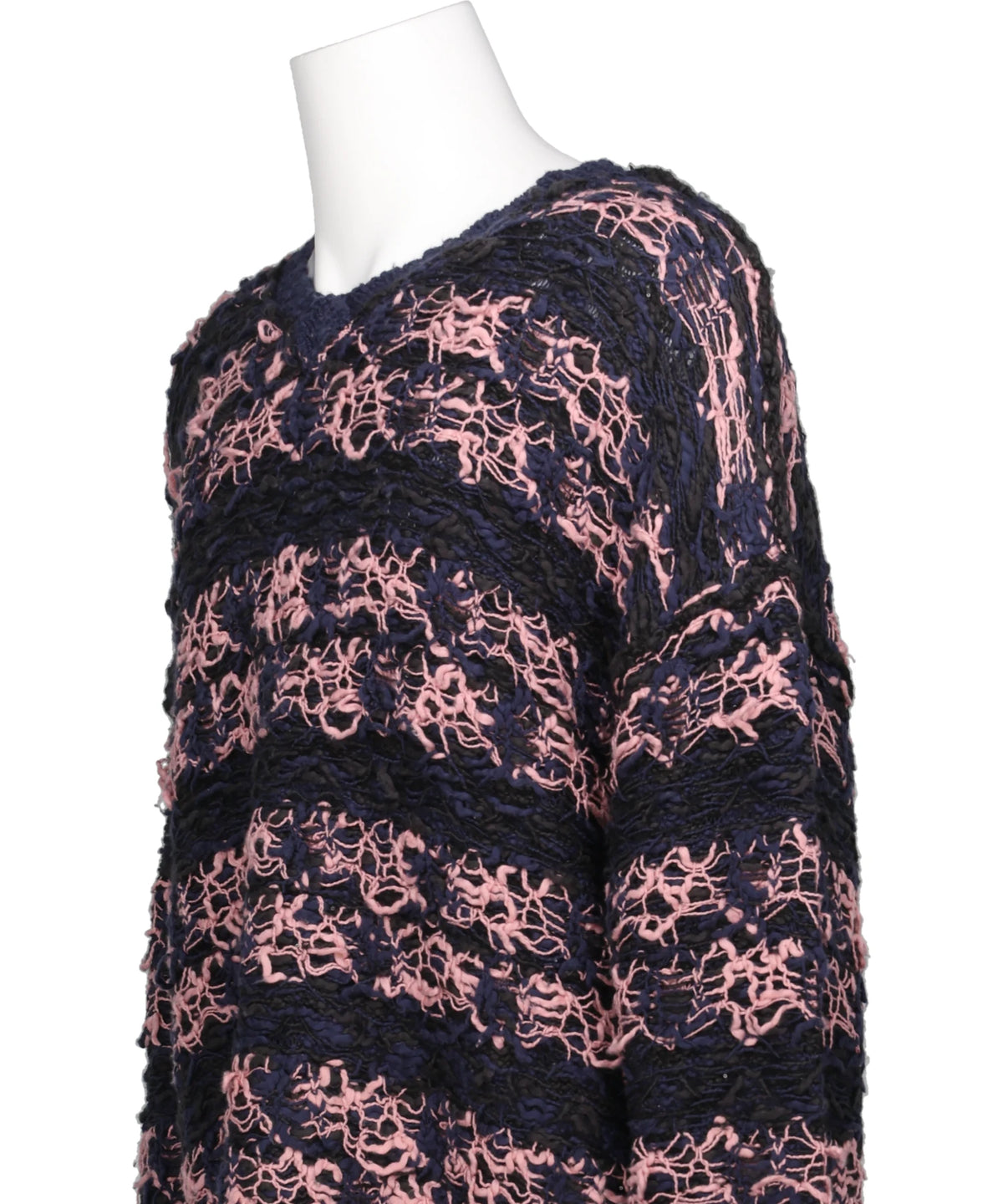 "ODD HOTEL'S CARPET" V-NECKPULLOVER KNIT