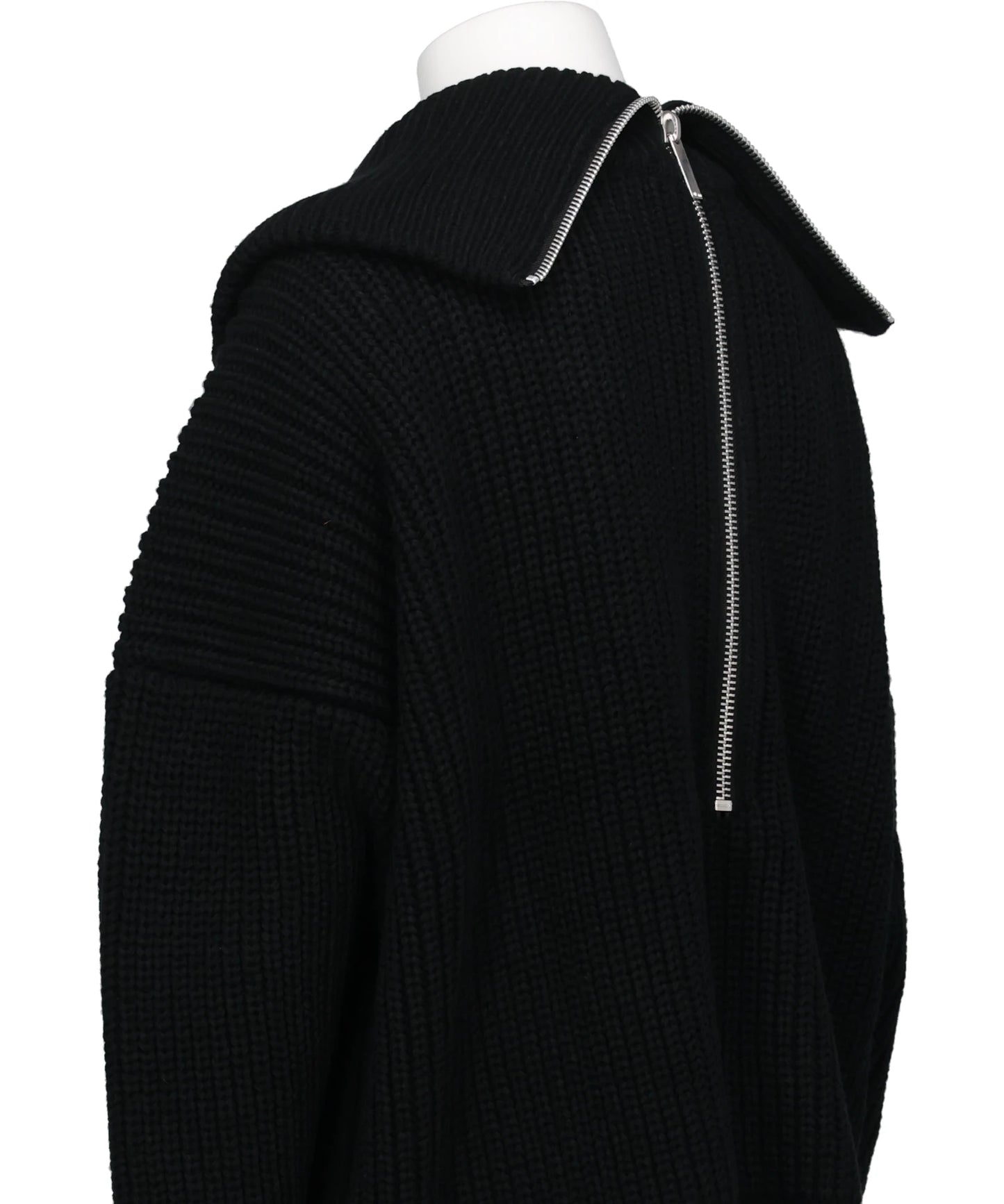 OVER ZIP KNIT