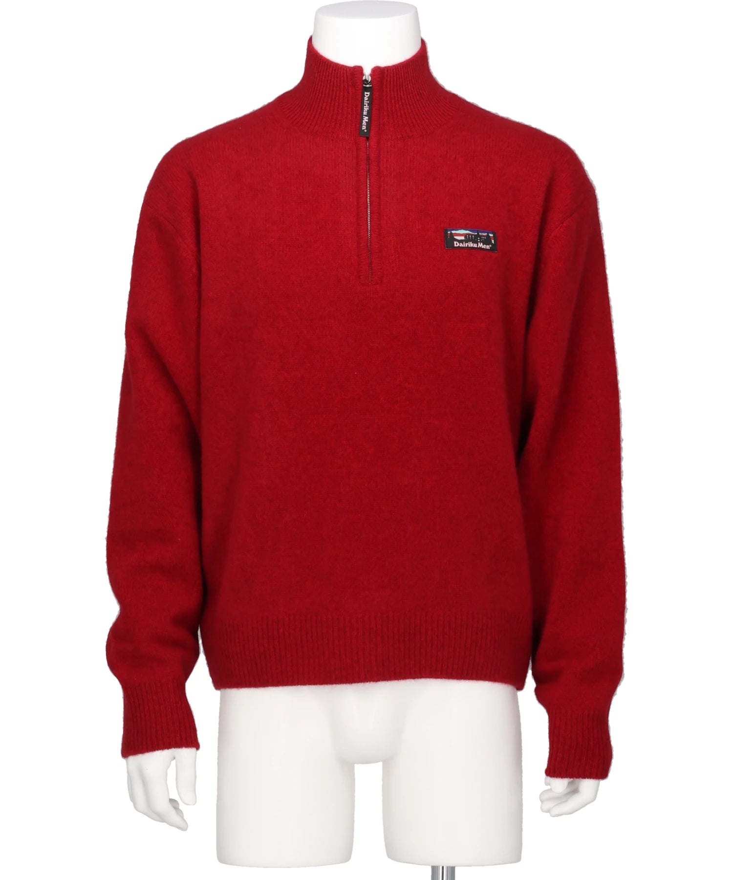 DAIRIKU ダイリク　20ss HALF ZIP POLO KNIT DAIRIKU（ダイリク）CASHMERE MOUNTAIN HALF ZIP KNIT – MIDWEST
