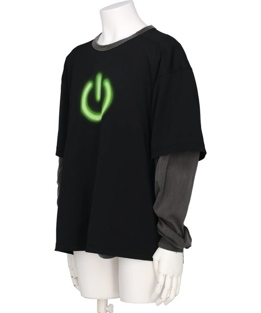ON&OFF REVERSIBLE L/S T-SHIRT