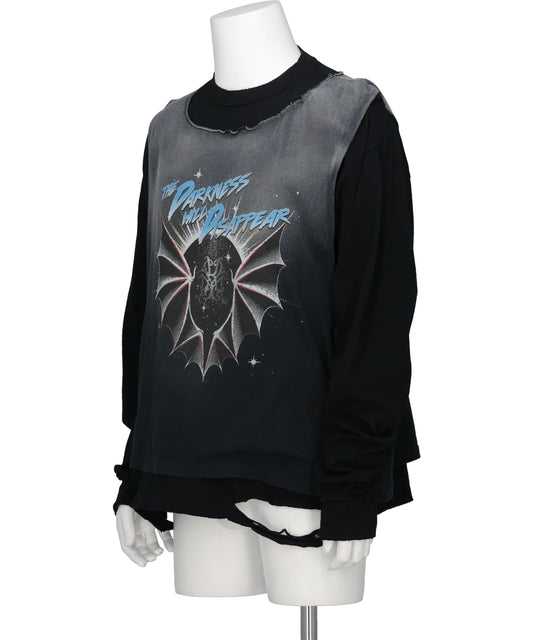 “THE DARKNESS WILL DISAPPEAR” DOCKING L/S TEE