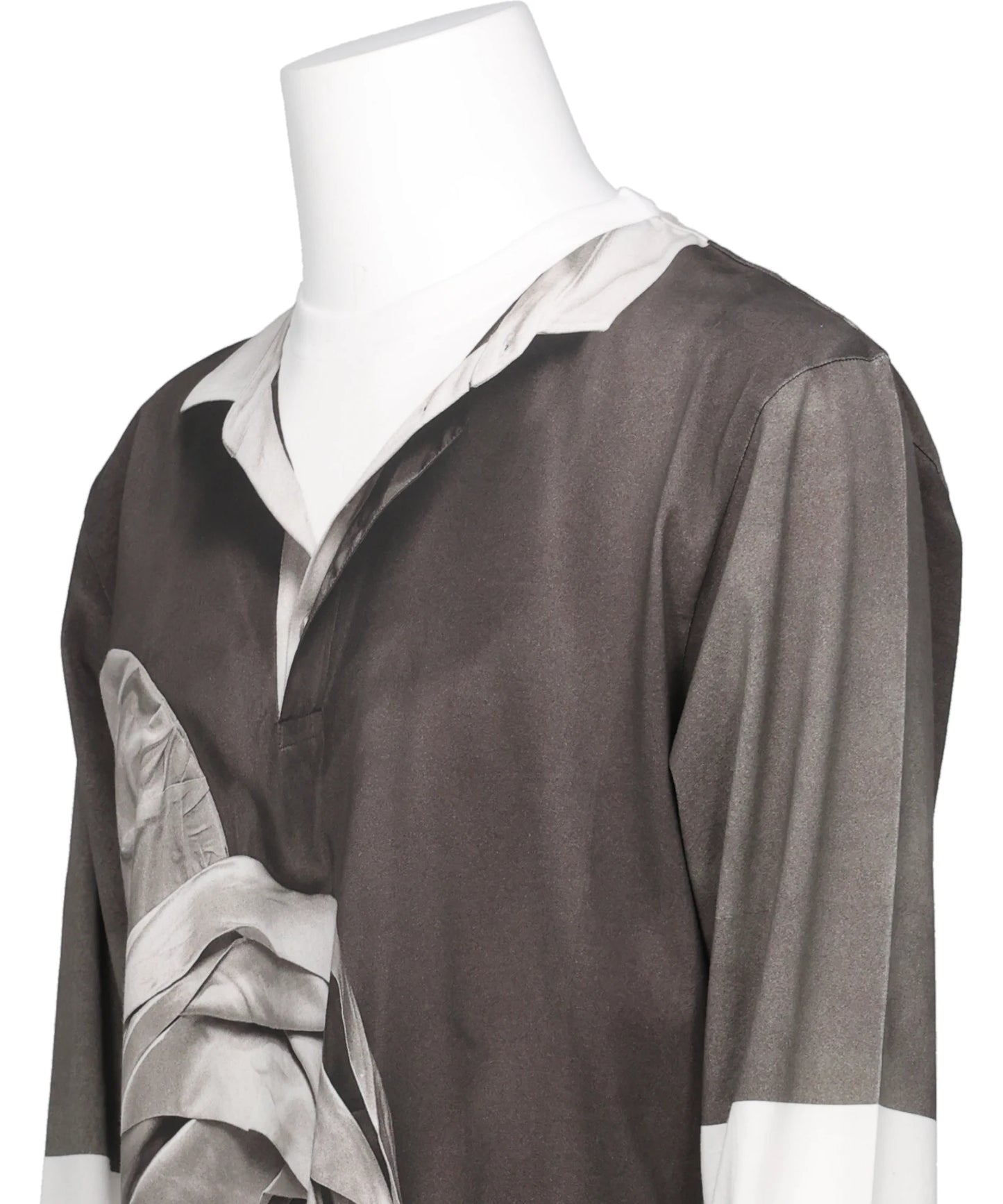 ROSE RUGBY TROMPE L'OEIL PRINTLONG SLEEVE T-SHIRT