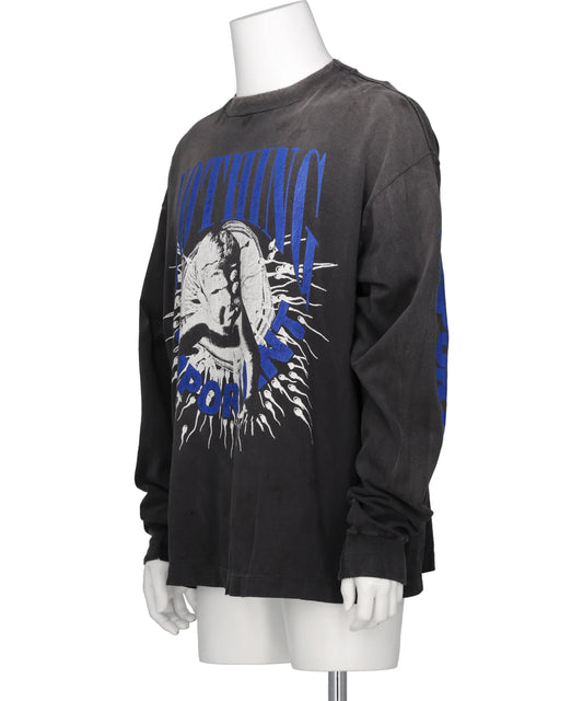 KK_LS TEE / NOTHING IMP