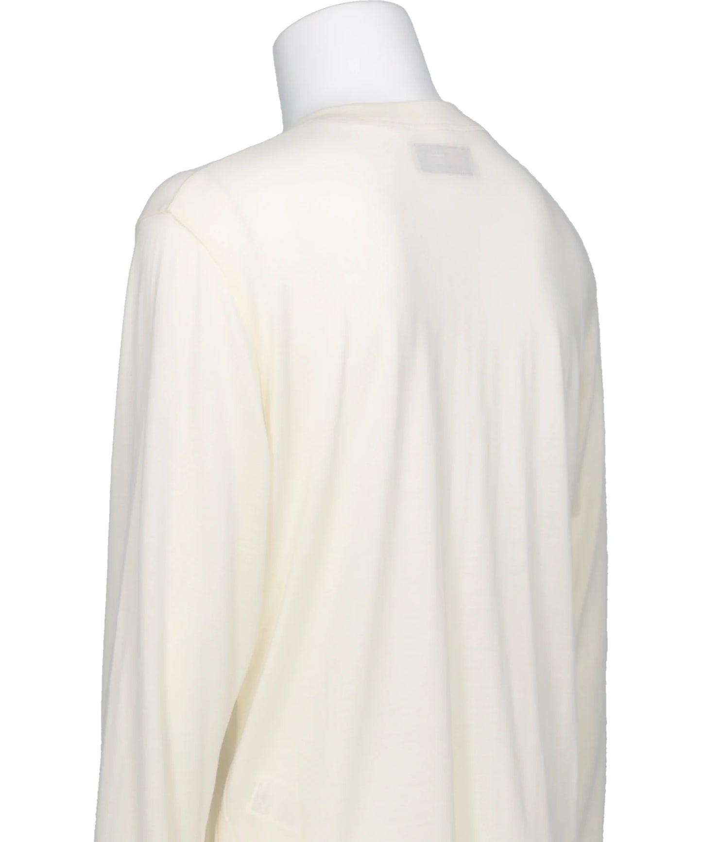 WOOL HENRY NECK L-S TEE