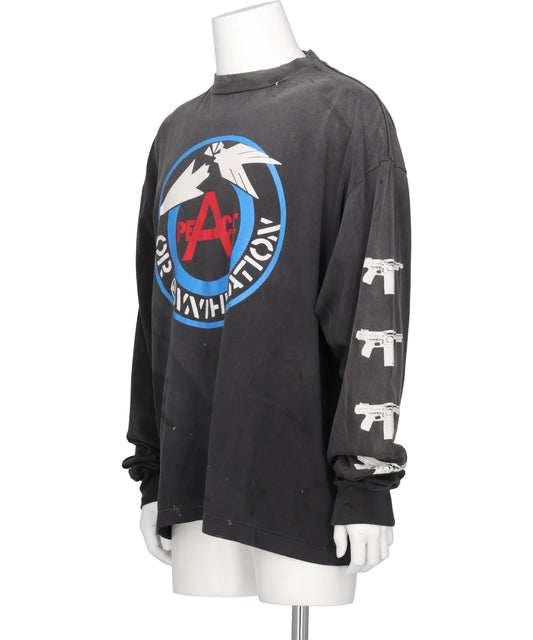 LS T-SHIRT/PEACE