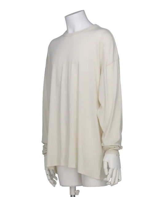 CREAMY COTTON L/S T-SHIRT