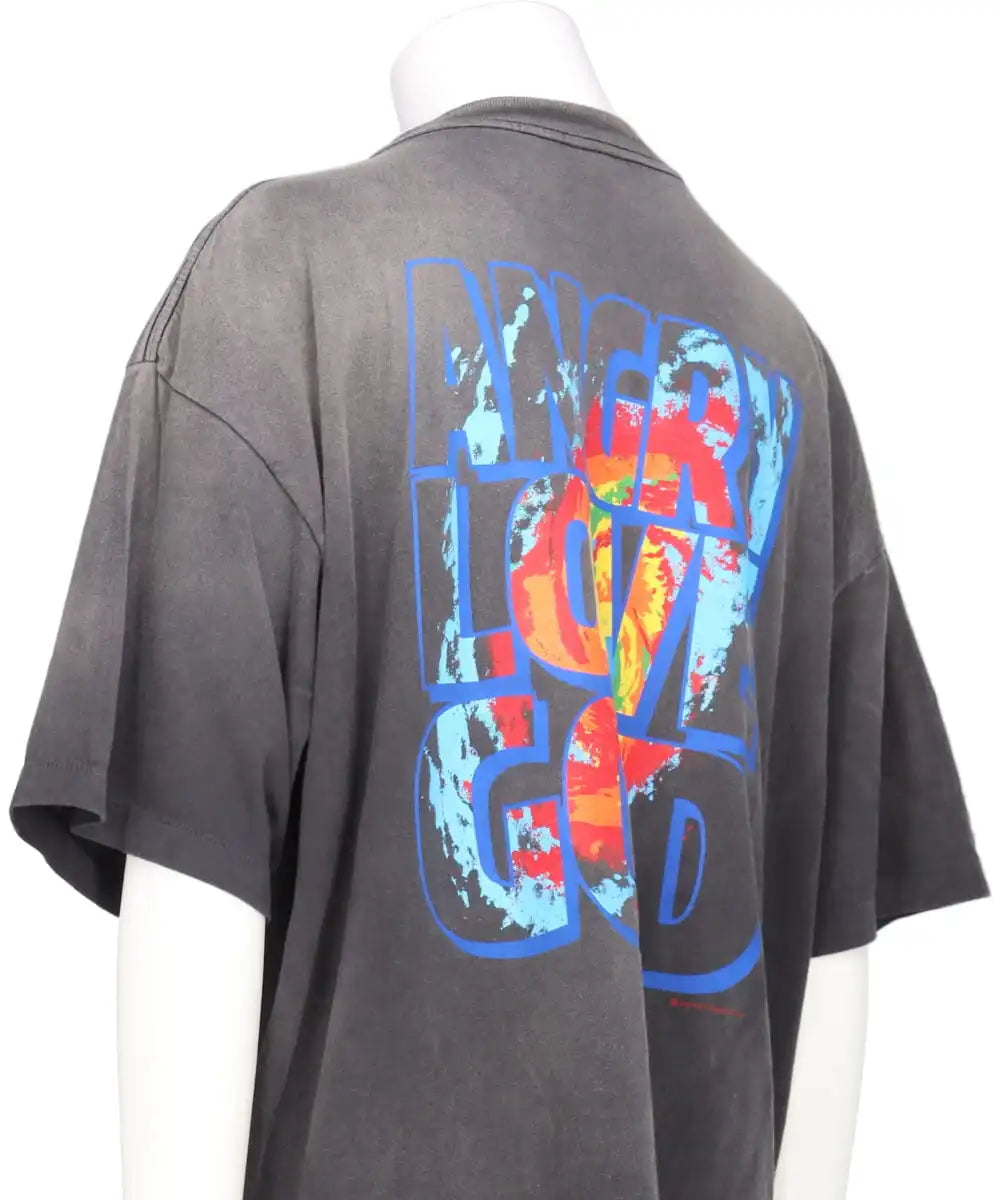 SAINT Mxxxxxx・cactus plant flea market ANGRY LV GD CP_SS TEE