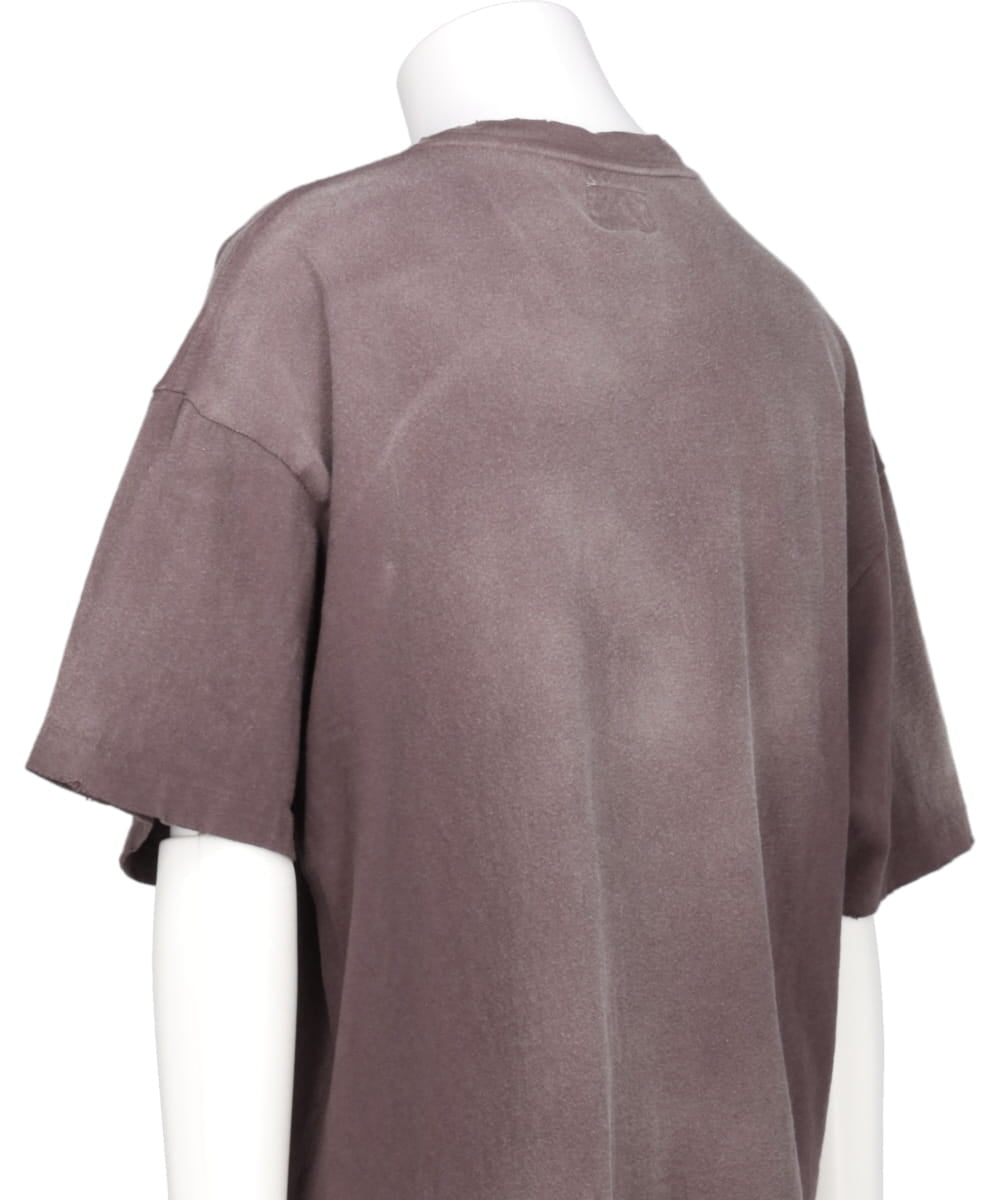 "KMY-WOLF" DISTRESSED TEE