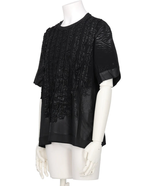 RUFFLE PRINT T-SHIRTS