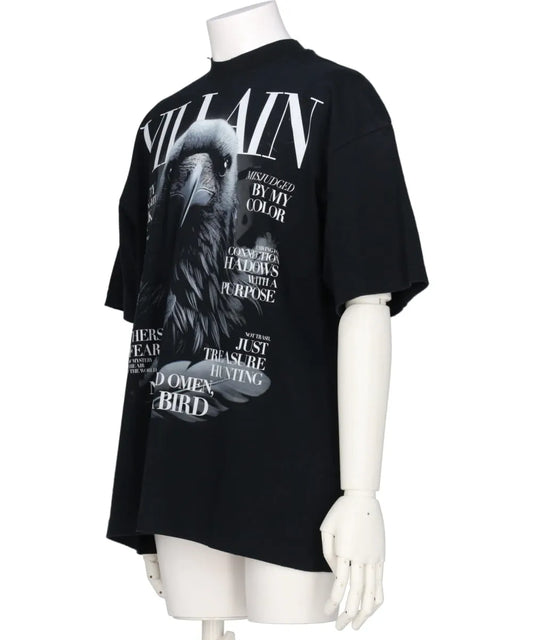 VILLAIN COVER PRINT T-SHIRT