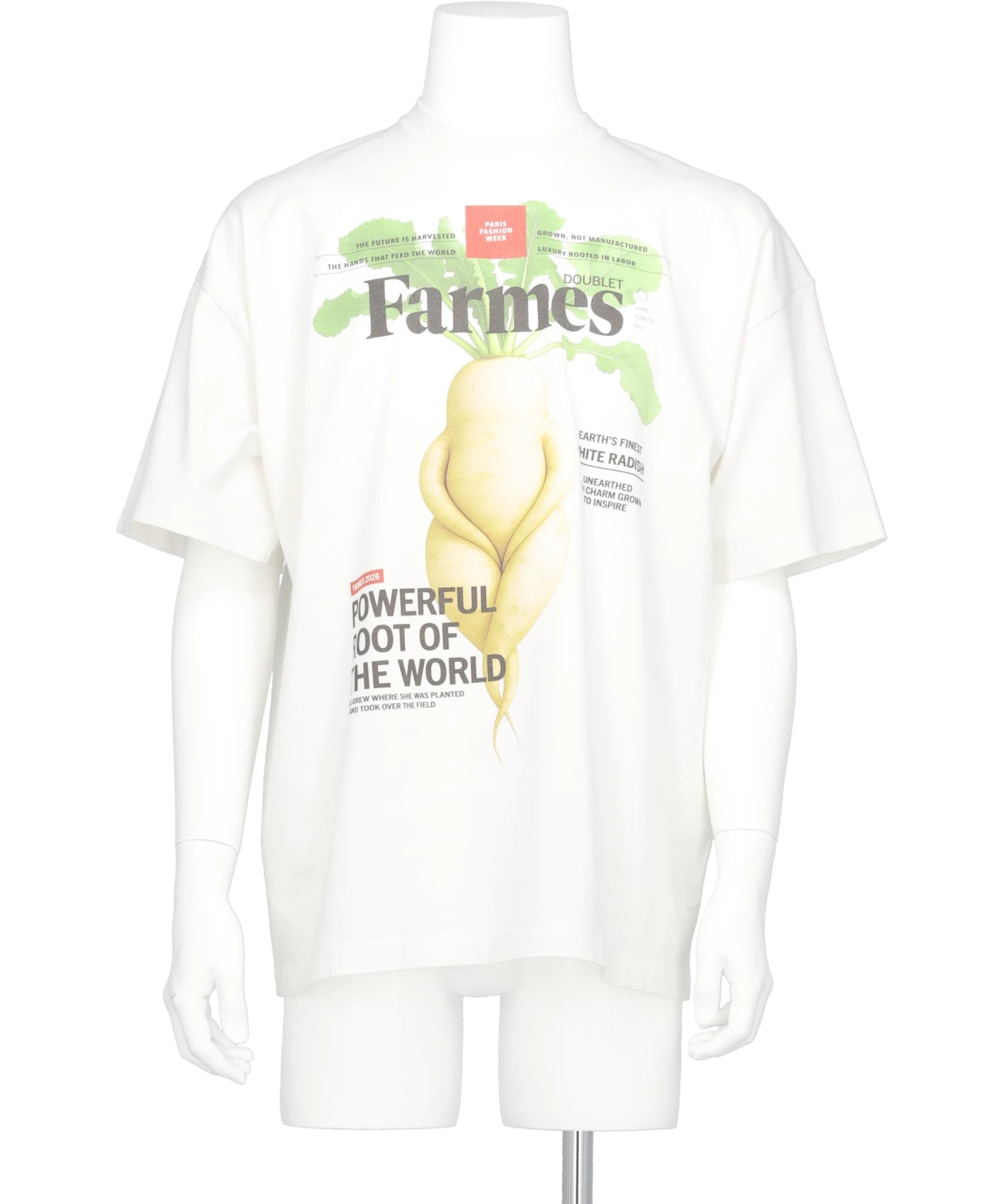doublet(ダブレット) 2026SS FARMES MAGAZINE COVER T-SHIRT