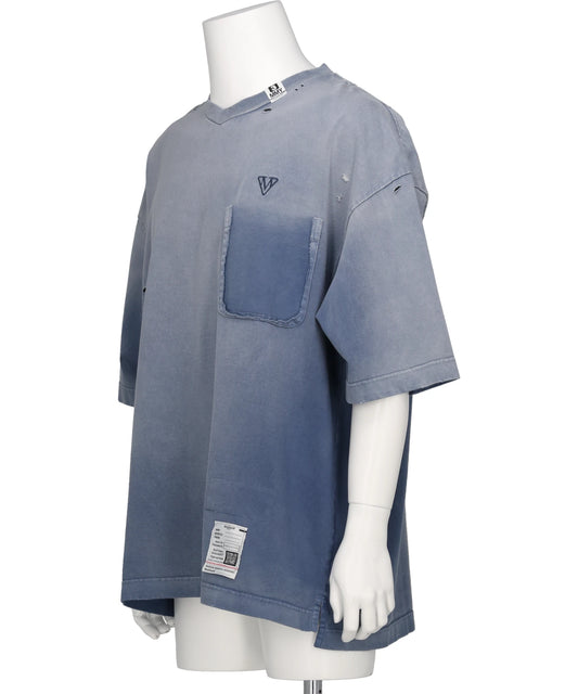 SUN FADED LIKE V-NECK T-SHIRT