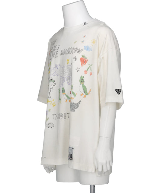 KIDS DOODLE PRINTED T-SHIRT