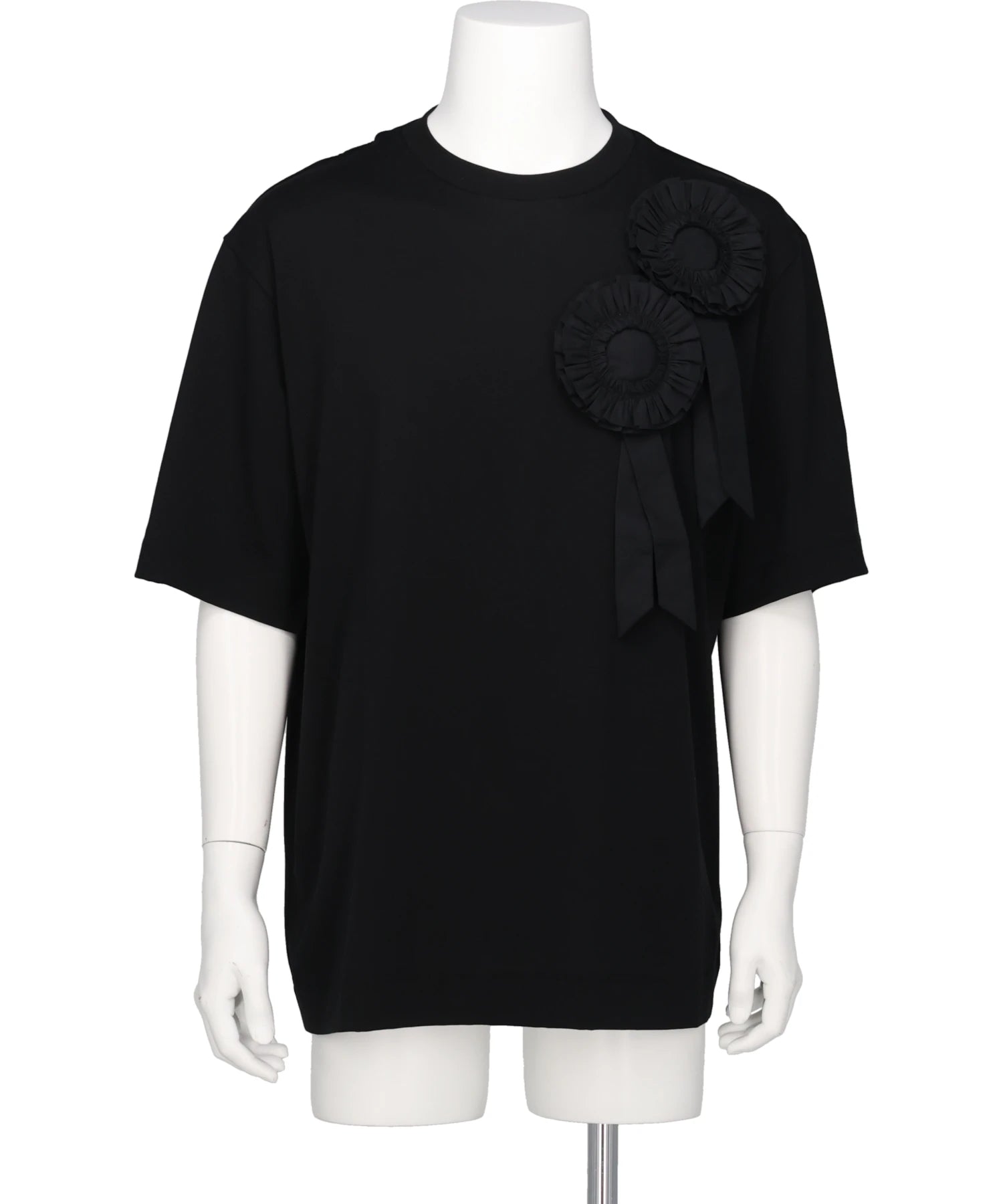 Simone Rocha(シモーネ ロシャ) RUFFLE ROSETTE BOXY T-SHIRT