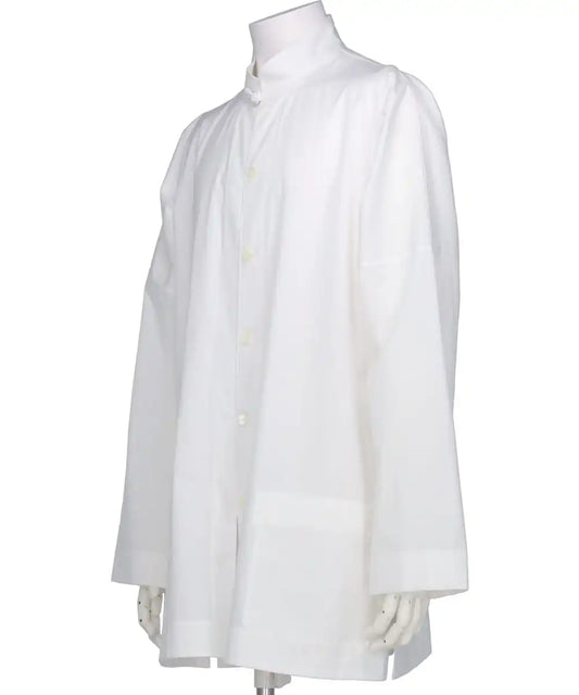 CHINA BUTTON STAND COLLER SHIRT