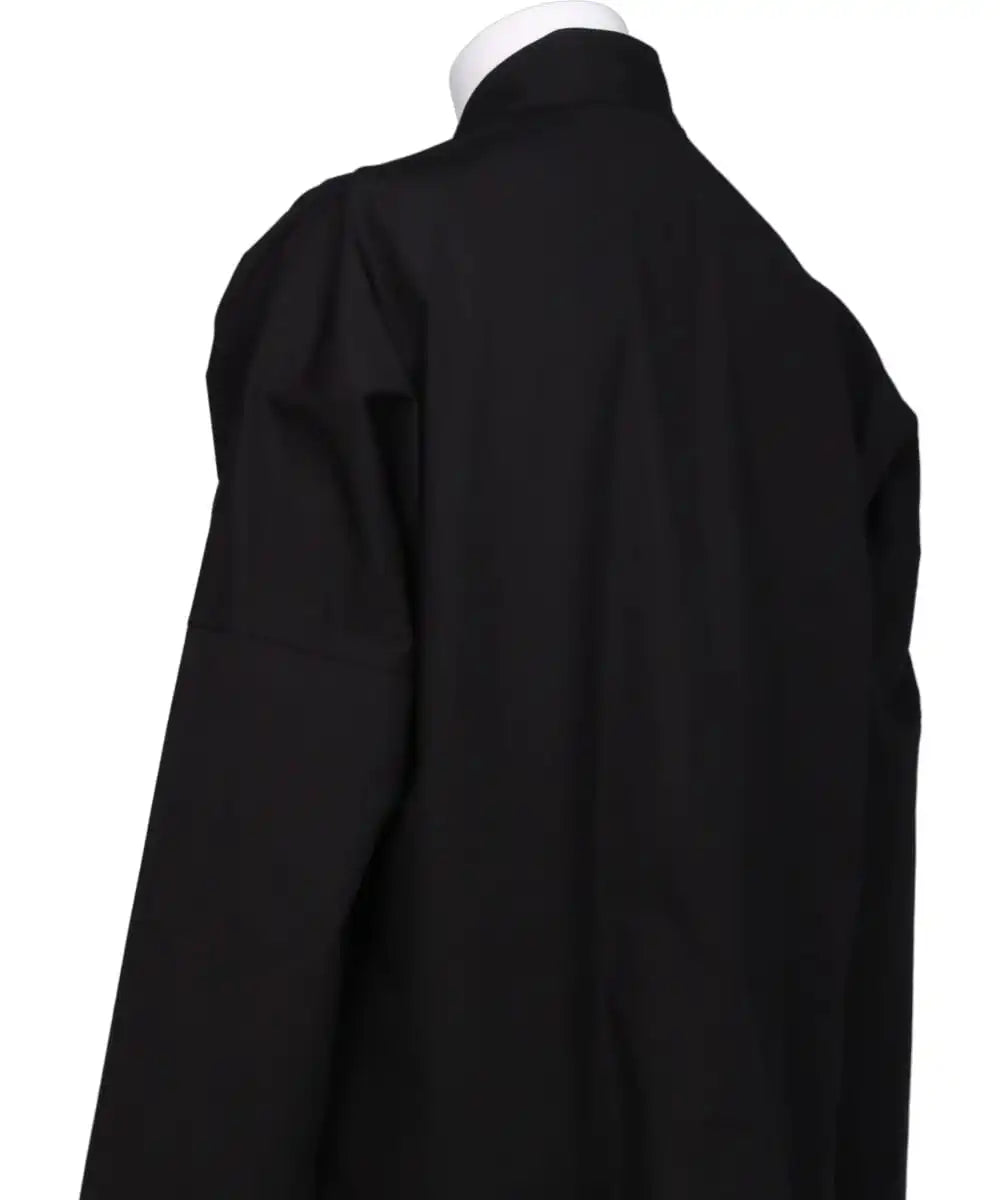 CHINA BUTTON STAND COLLER SHIRT