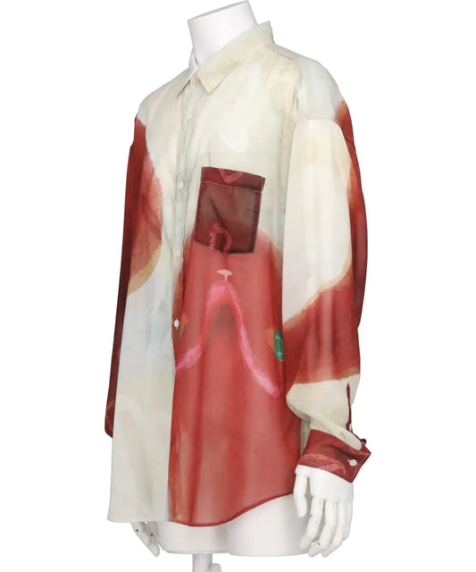 DRAWING L/S SHIRT BY TAKASHI TSUSHIMA