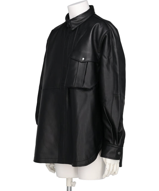 LEATHER PCS SHIRT