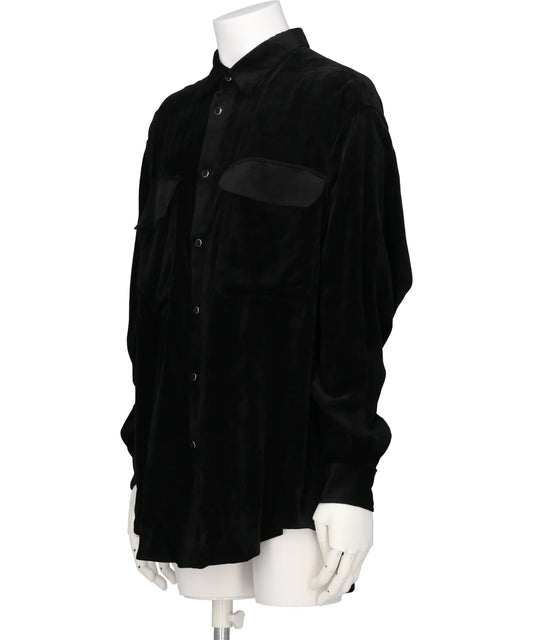 RAYON CORDUROY WESTERN SHIRT