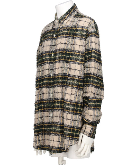 SHAGGY PLAID SHIRT