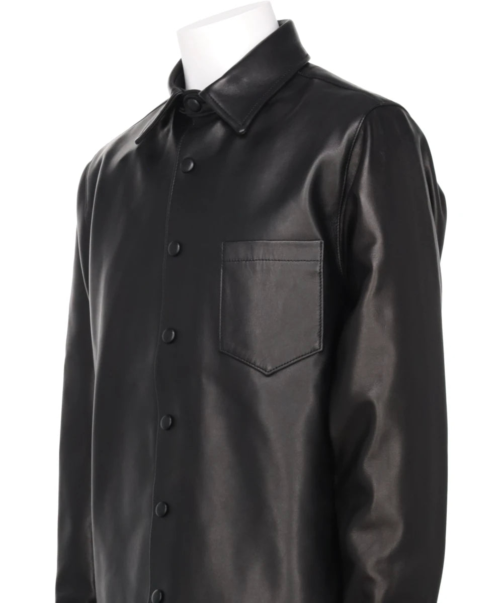 LEATHER CLASSIC SHIRT