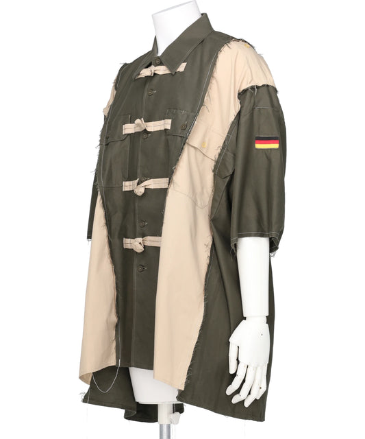 NEWSED / DOCKING MILITARY CHINA SHIRT