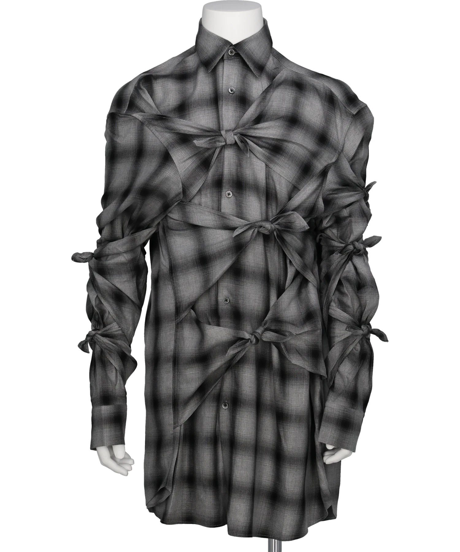 KEISUKEYOSHIDA(ケイスケヨシダ) 2026SS IMITATION RIBBON SHIRT