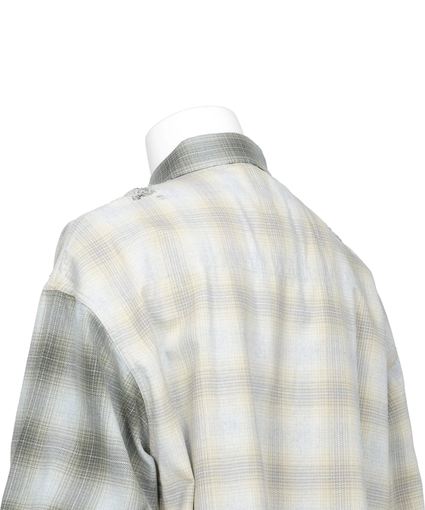 REPAIRED CRAZY CHECKED SHIRT