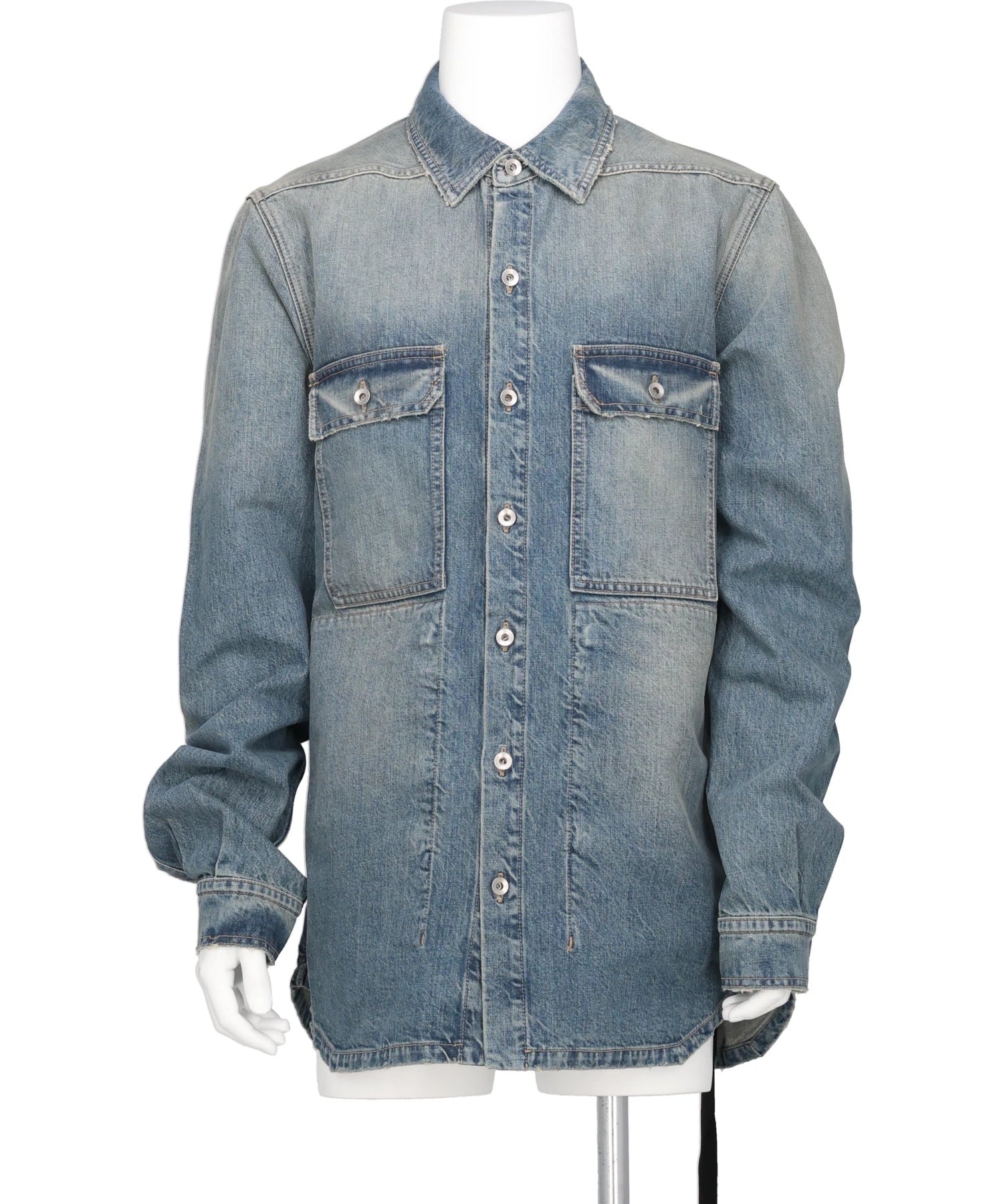 DRKSHDW(ダークシャドウ) 2026SS OUTERSHIRT - WASHED INDIGO