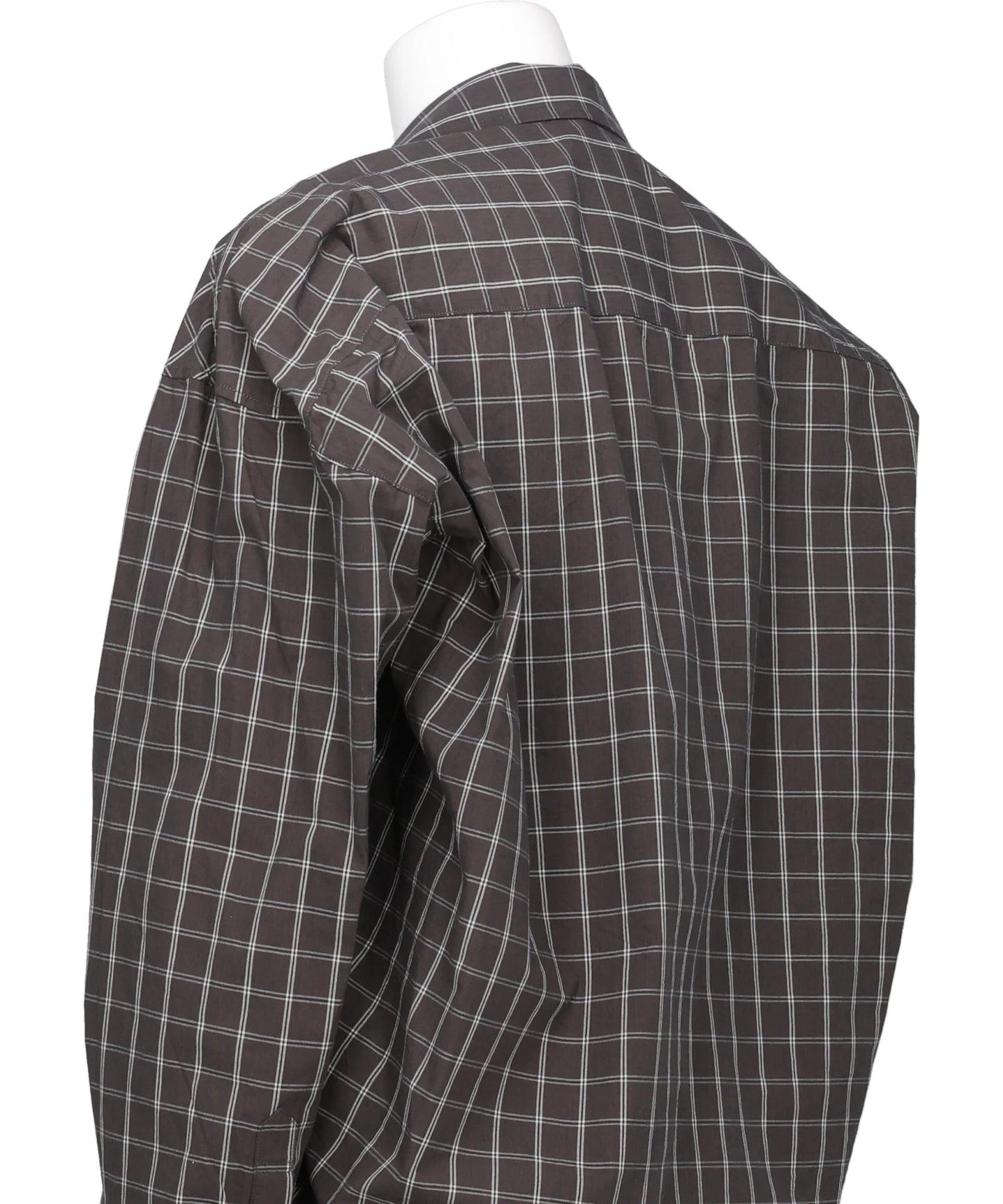 L/S CHECK SH w STICKER