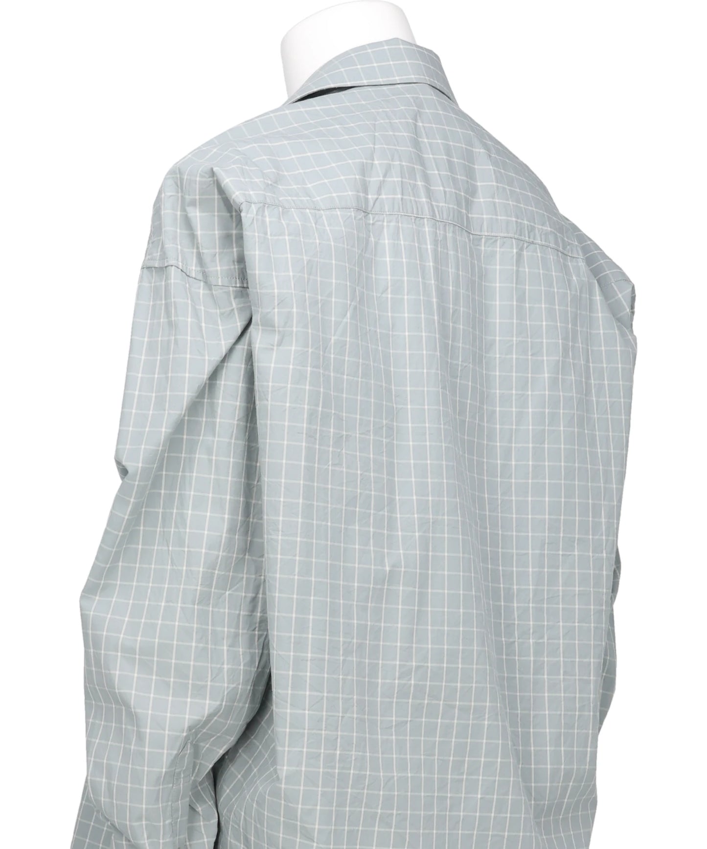 L/S CHECK SH w STICKER