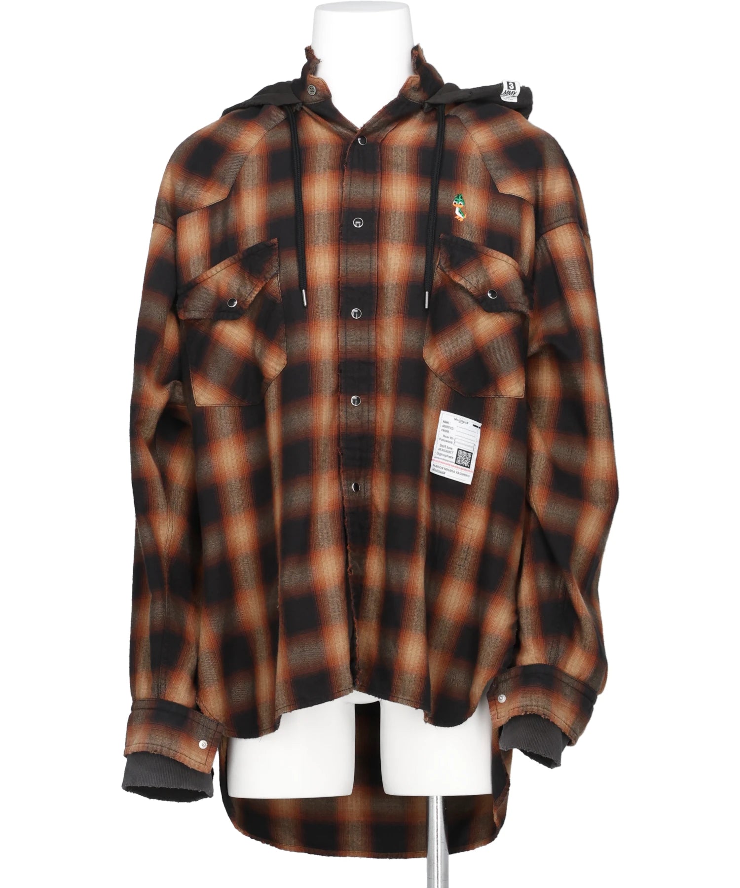 Maison MIHARA YASUHIRO(メゾンミハラヤスヒロ) 2026SS SWEAT HOODIE L 