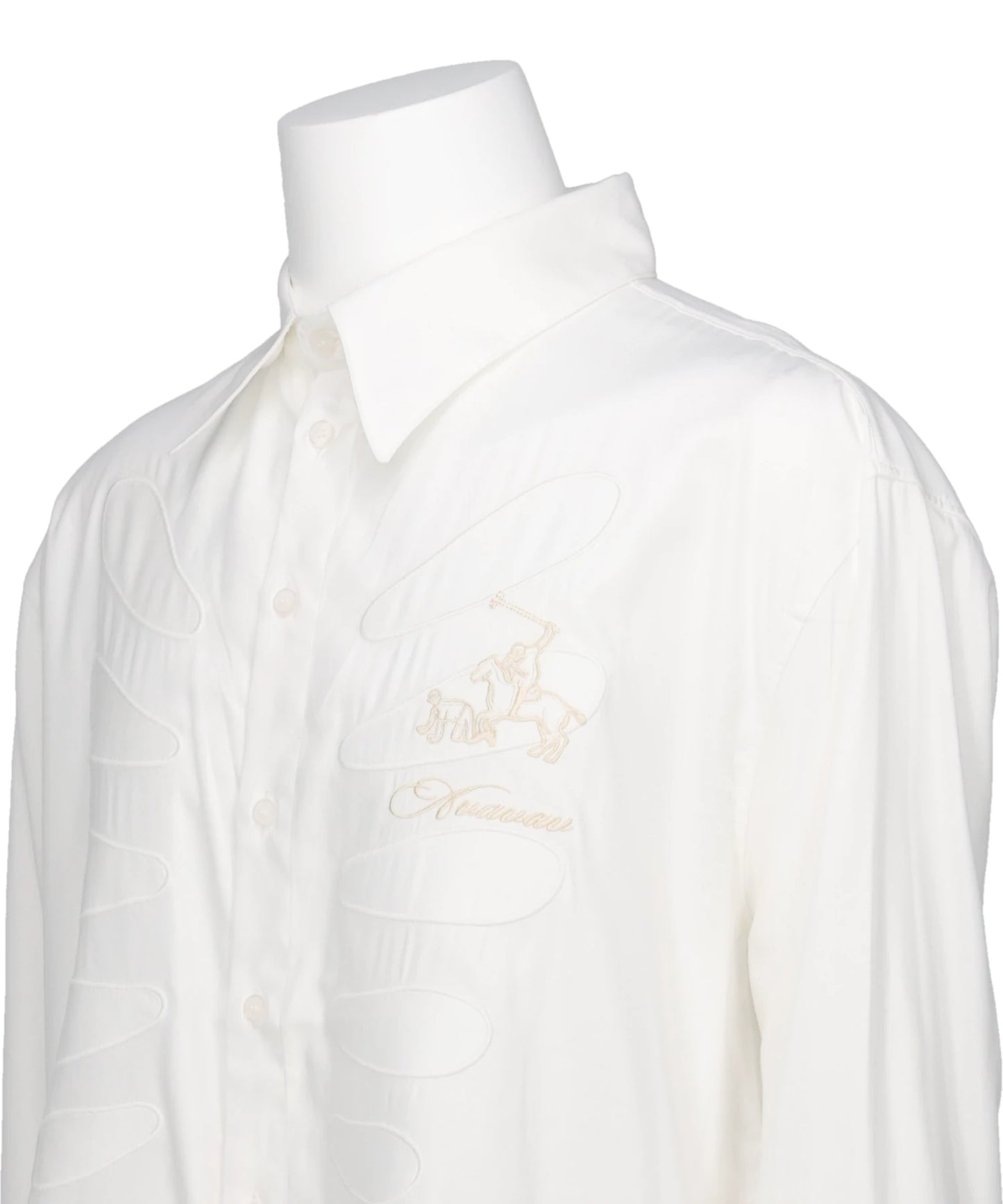 CUT-OUT CAGING SHIRT