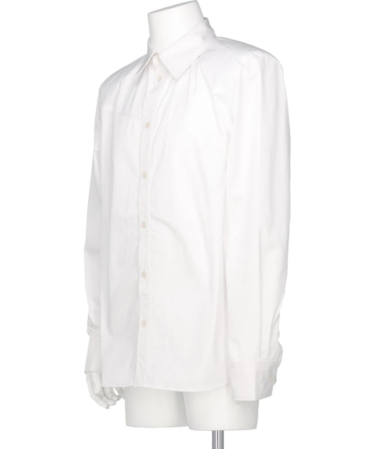 STRUCTURED SHOULDERS POPLIN SHIRT
