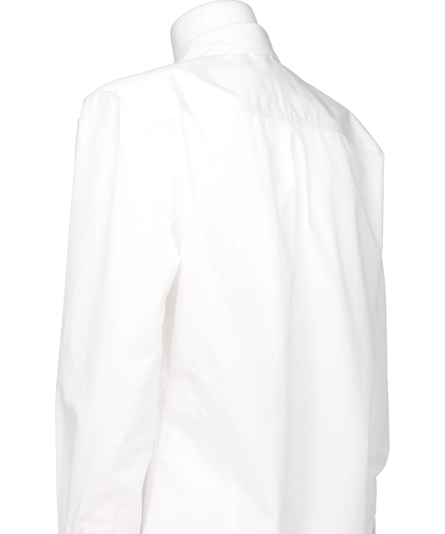 STRUCTURED SHOULDERS POPLIN SHIRT