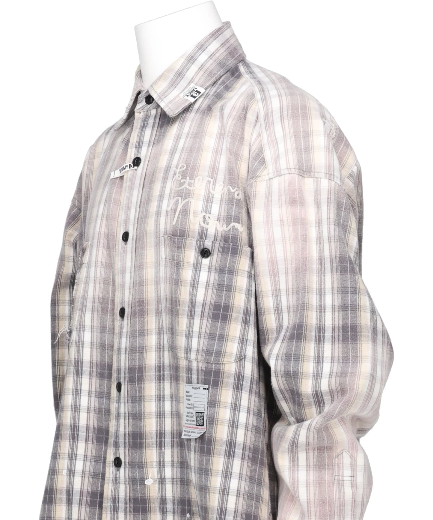 VINTAGE LIKE CHECK L/S SHIRTS