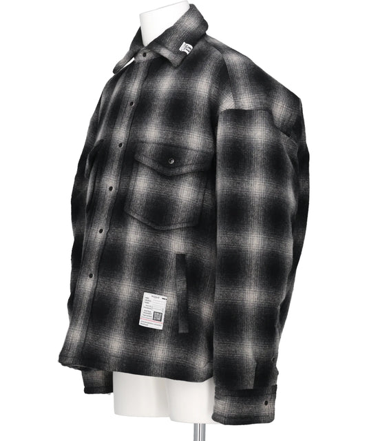PUFFER CHECK SHIRTS
