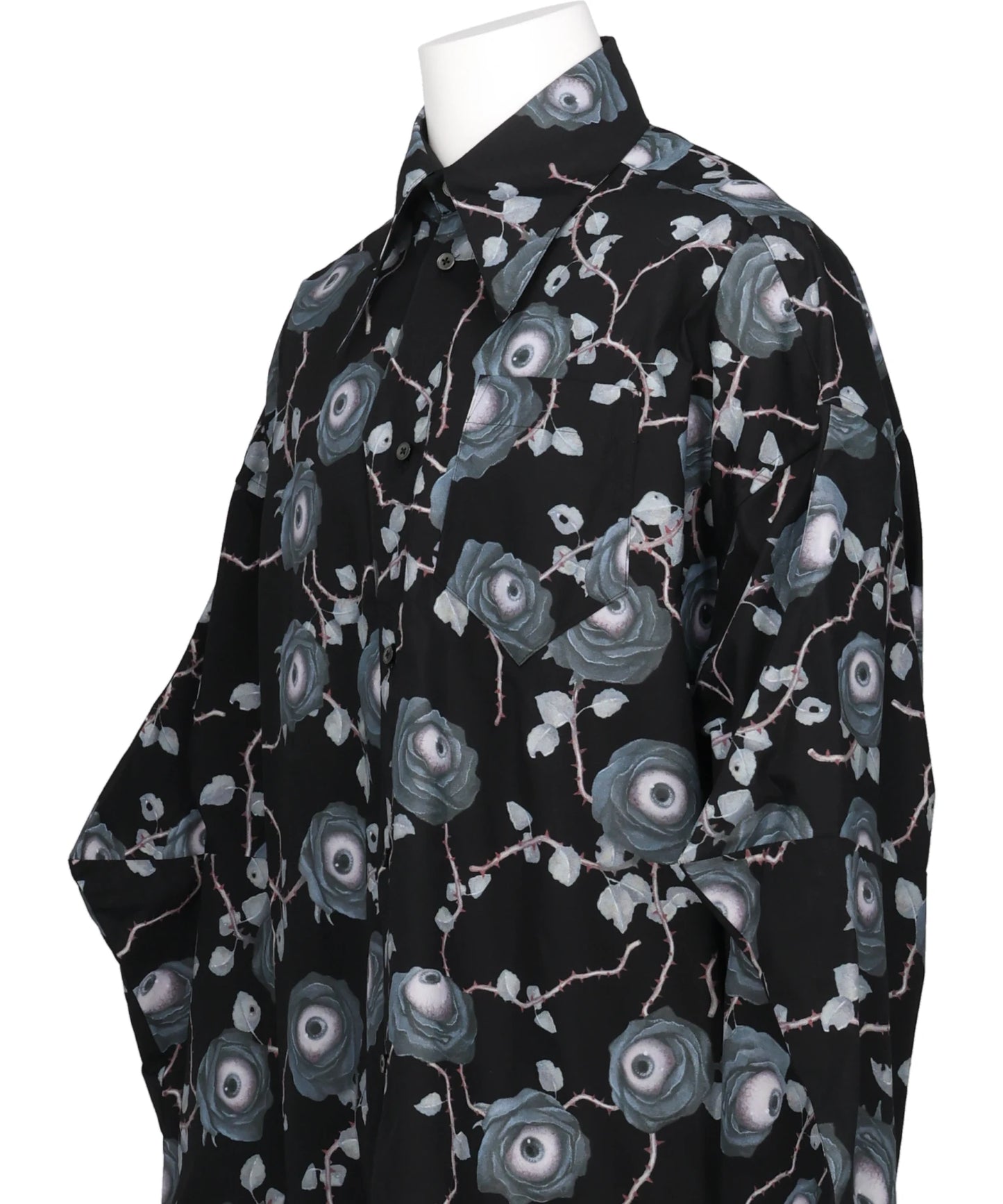 DEVIL SHIRT EYEBALL ROSE