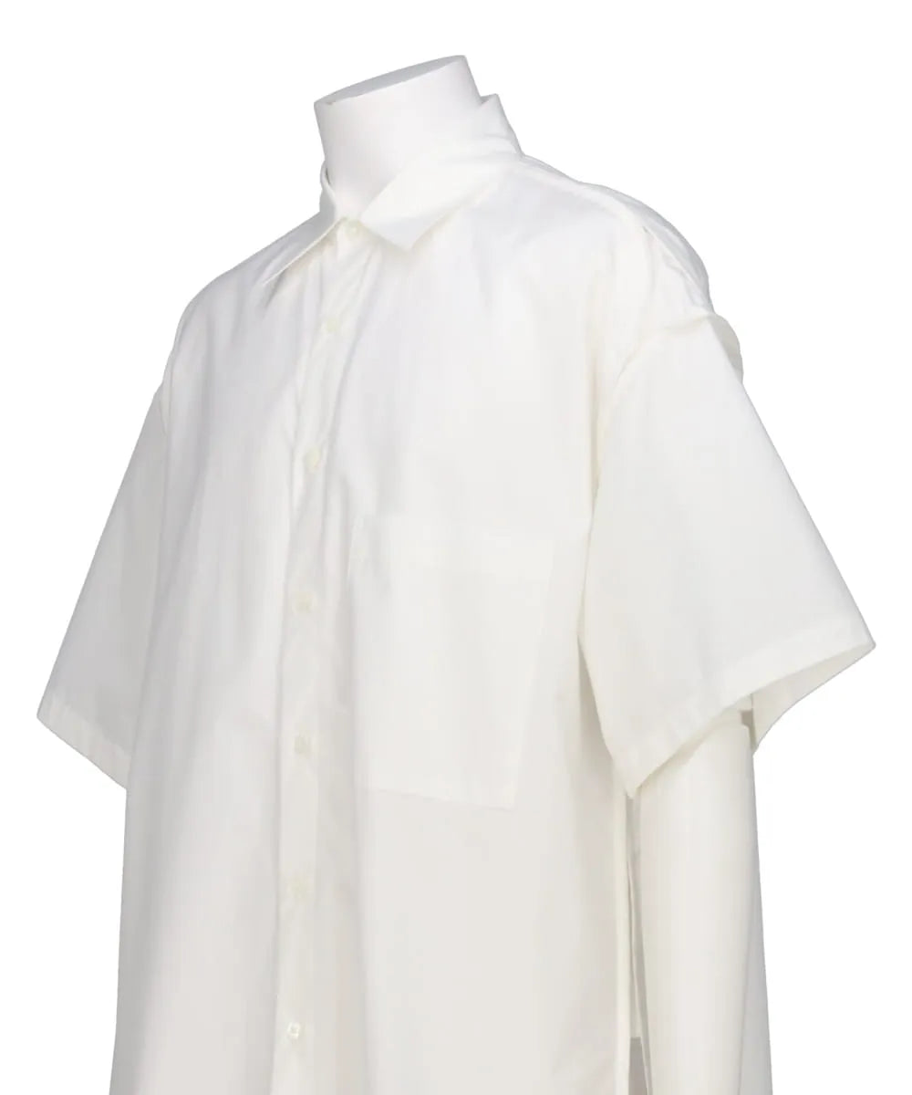 PIPING SHIRT SHORT SLEEVES