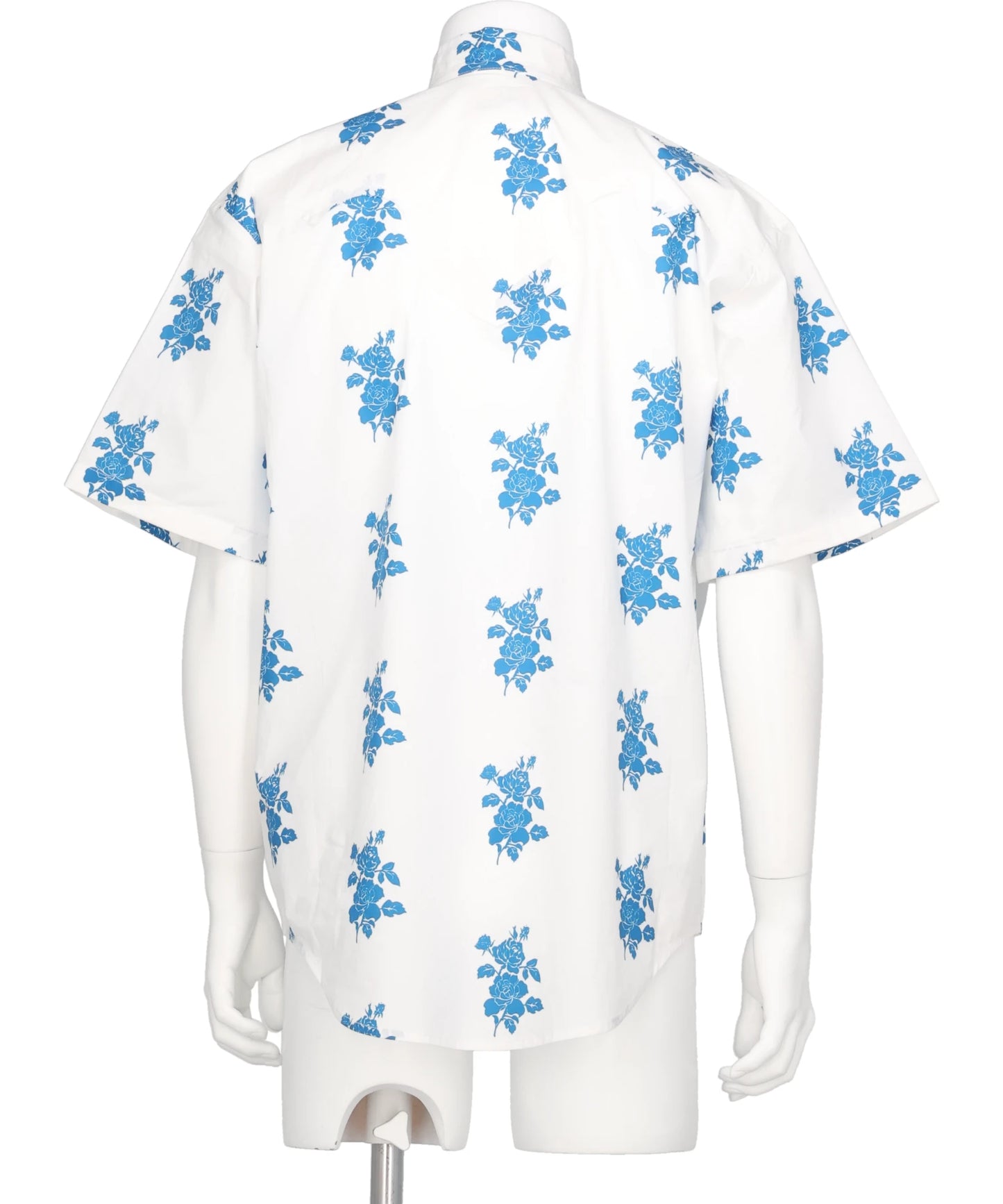 RIBBON COLLAR S/S SHIRT