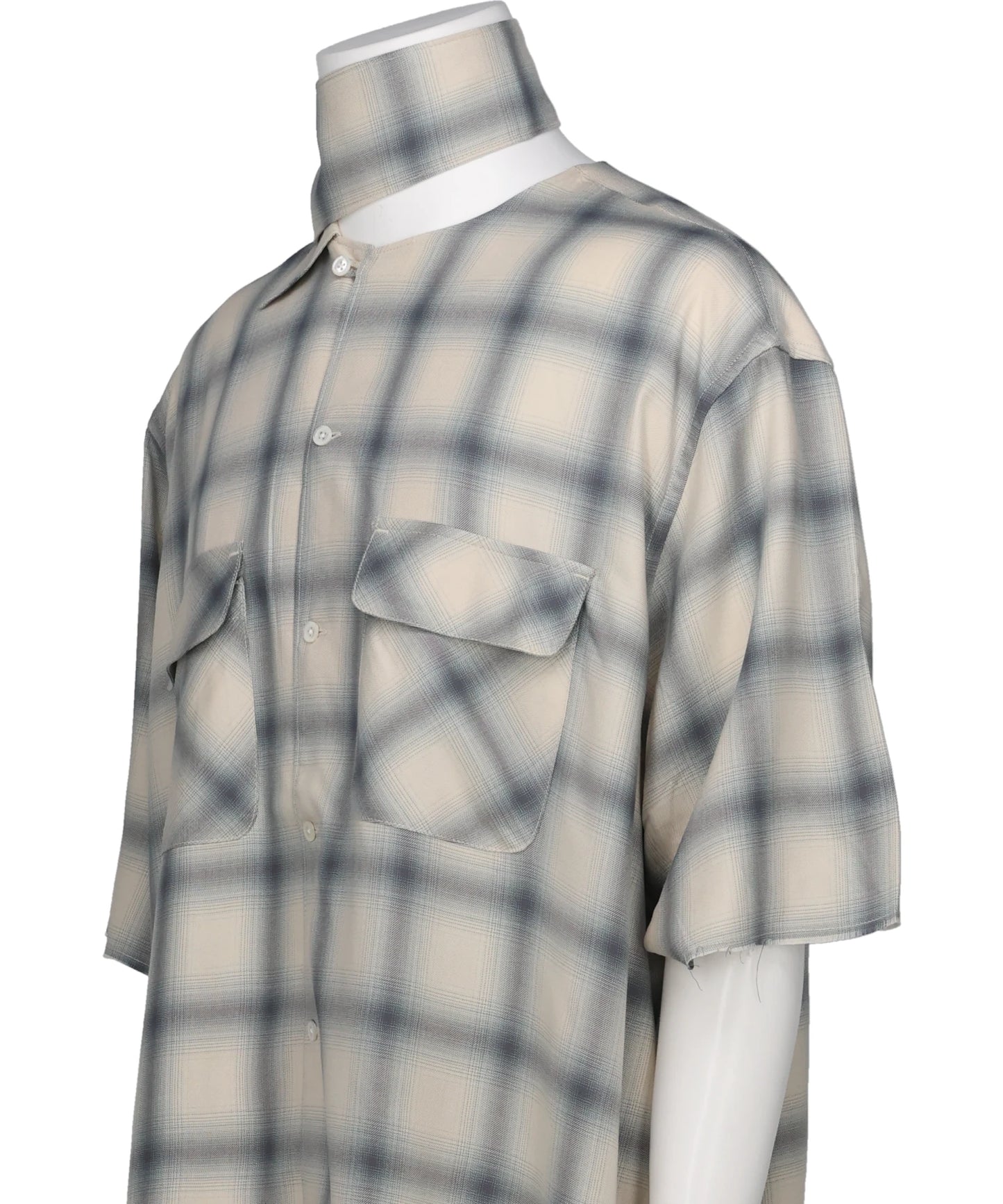 IMITATION LONG COLLAR SHIRT
