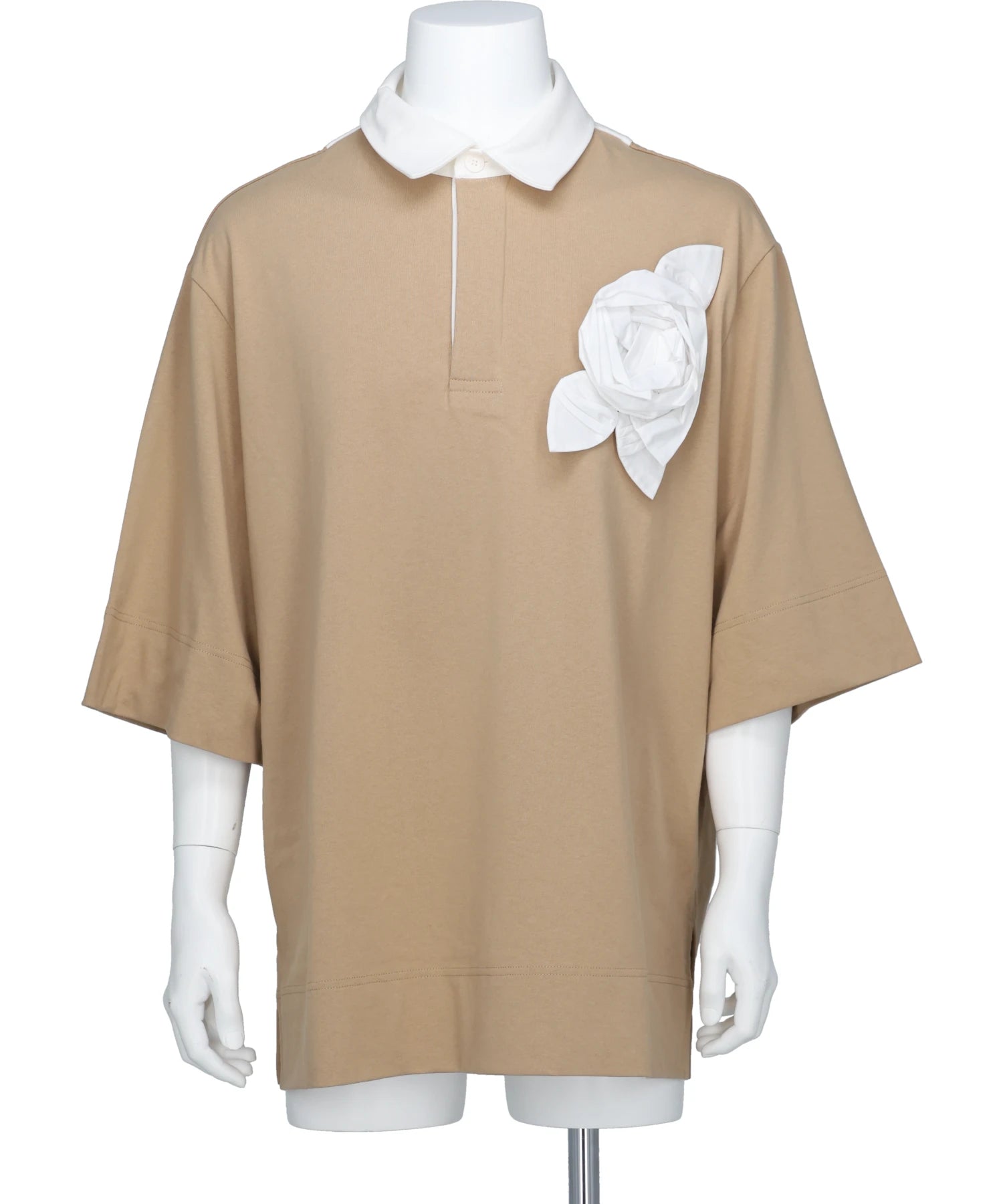 Simone Rocha(シモーネロシャ) 2026SS PRESSED ROSETTE RUGBY JERSEY 