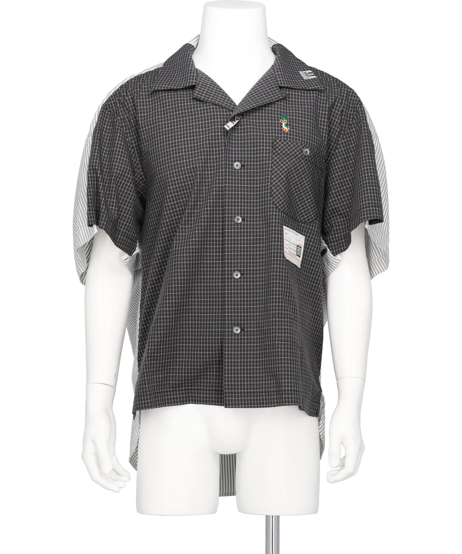 Maison MIHARA YASUHIRO(メゾンミハラヤスヒロ) 2026SS COMBINED SHIRT