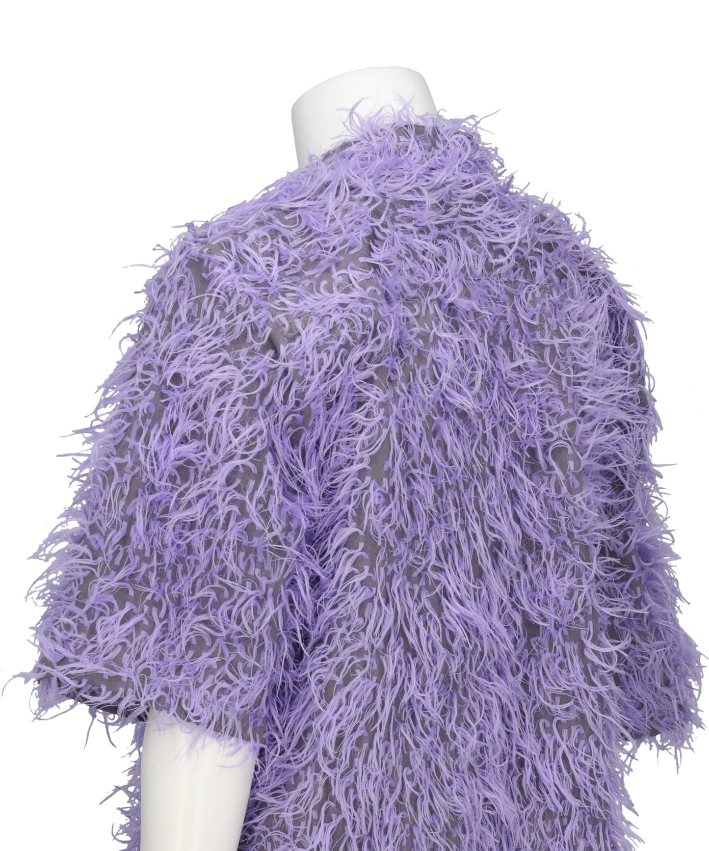 SHAGGY HAWAIIAN SHIRT- LILAC PRP