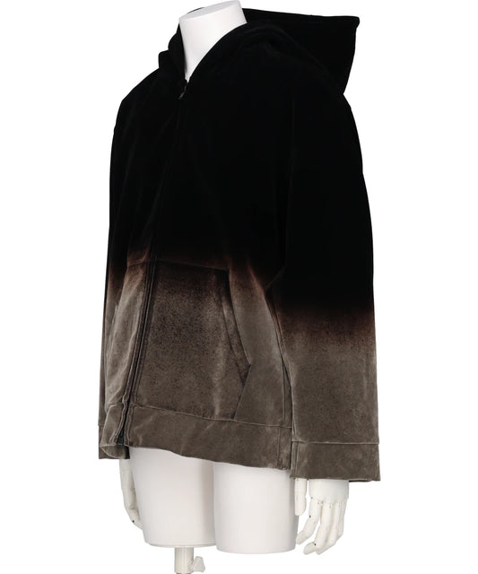 GRADATION PILE HOODIE